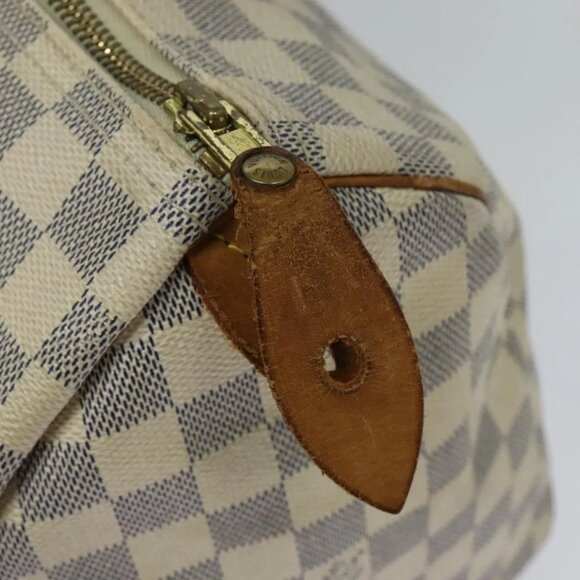 LOUIS VUITTON Damier Azur Speedy 30 Hand Bag - Picture 8 of 16